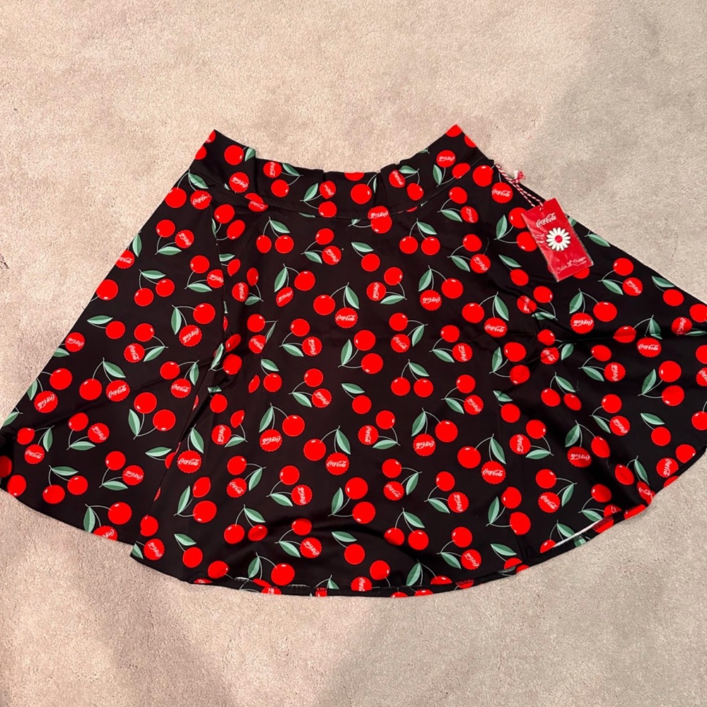 Coca Cola Cherry Skirt & Enamel Pin